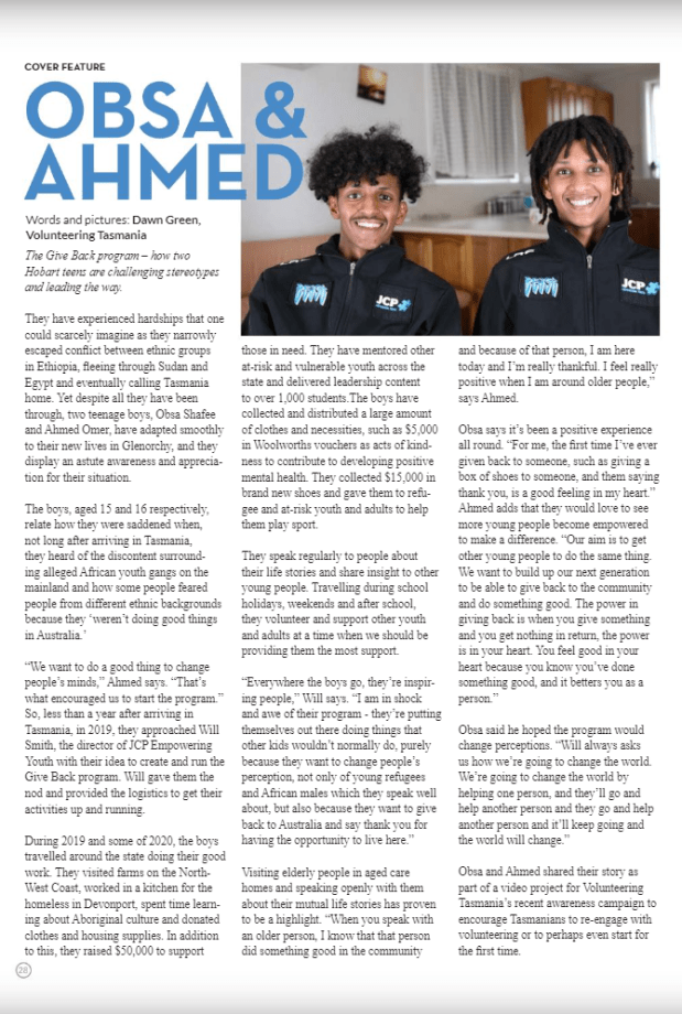 The Hobart Magazine_article_Sept 2021